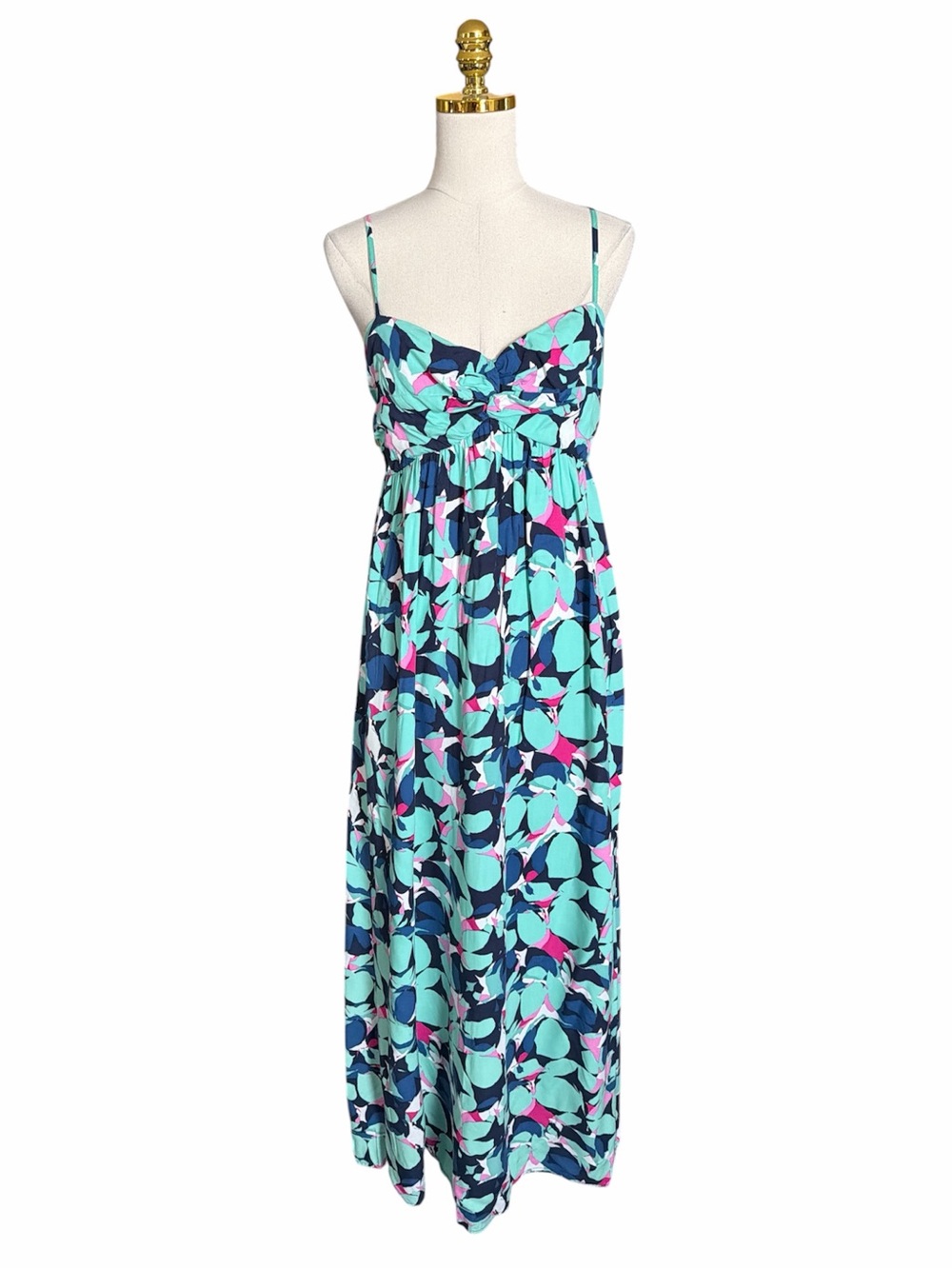 gap dresses women Women's Sleeveless Midi Dress, Light Blue Floral, L/P at Amazon Women's Clothing store Buy Blue Dresses for Women
